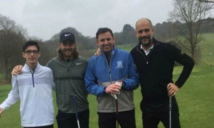 Bận đánh golf - Vẫn làm được việc lớn. Guardiola bận đánh golf khi Man City vô địch Ngoại hạng Anh